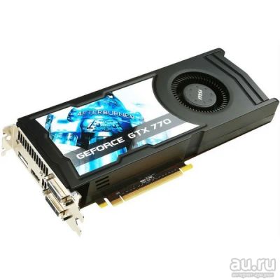 Лот: 16729591. Фото: 1. Видеокарта MSI GeForce GTX 770... Видеокарты
