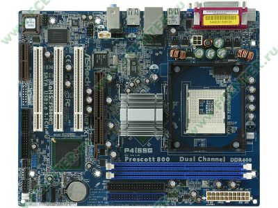 Лот: 6361150. Фото: 1. Материнская плата ASRock P4i65G... Другое (комплектующие)