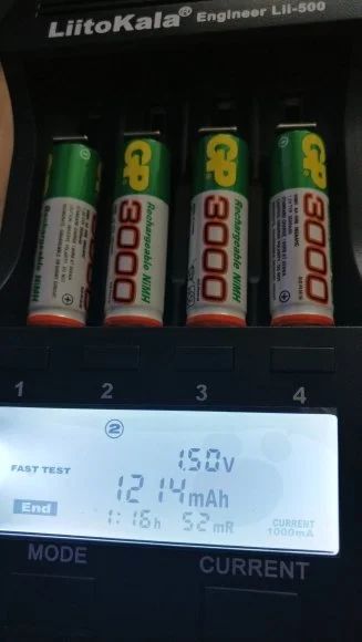 Лот: 9954344. Фото: 1. Новый аккумулятор АА GP 1100mah. Аккумуляторы, зарядные