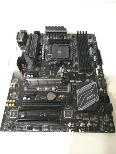 Лот: 12106022. Фото: 1. Материнская плата MSI B350 PC... Материнские платы