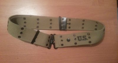 Лот: 22849282. Фото: 1. Военный поясной ремень армии США... Обмундирование