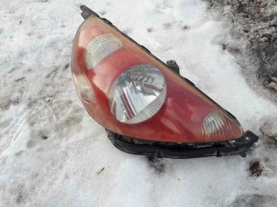 Лот: 13379139. Фото: 1. Фара Honda Fit GD1, левая перед... Оптика и освещение