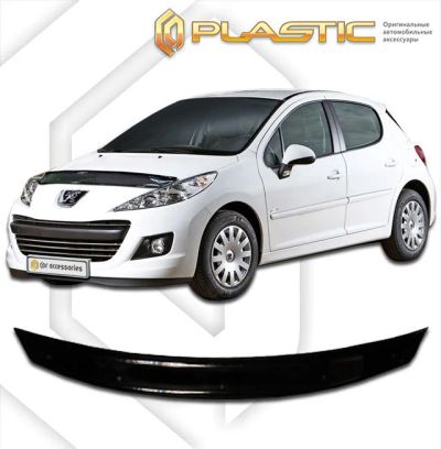 Лот: 13008637. Фото: 1. Дефлектор капота Peugeot 207 2009г-. Детали тюнинга