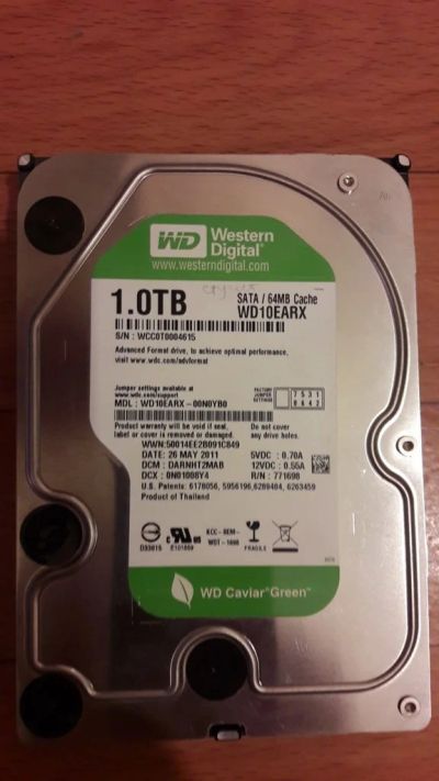 Лот: 10953490. Фото: 1. жесткий диск, винчестер HDD 3... Жёсткие диски (HDD)