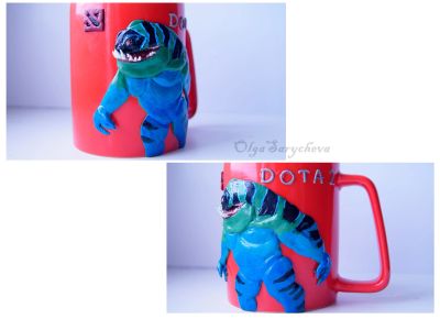 Лот: 11992965. Фото: 1. Кружка "Dota 2". Сувенирные мелочи