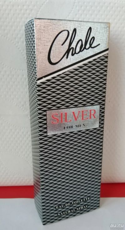 Лот: 14787376. Фото: 1. Туалетная вода Chale Silver 100... Мужская парфюмерия