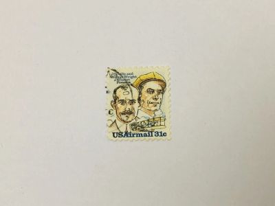 Лот: 23963930. Фото: 1. Авиапочта. Выпуск братьев Райт... Марки