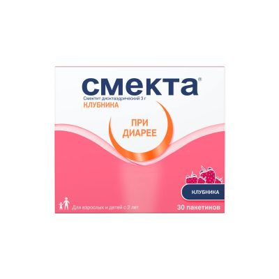 Лот: 23712440. Фото: 1. Смекта клубника пор.д приг.сусп... Лекарства