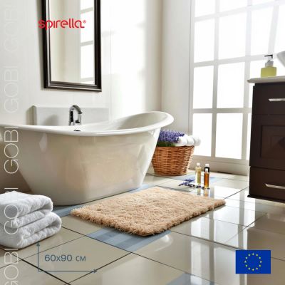 Лот: 24943508. Фото: 1. Коврик для ванной 60x90см Spirella... Аксессуары для ванной