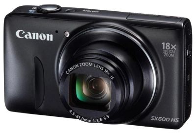 Лот: 4554048. Фото: 1. Фотокамера Canon SX600HS Black... Цифровые компактные