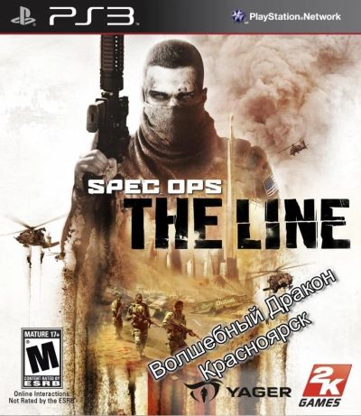 Лот: 10798100. Фото: 1. Spec ops The Line [PS3, английская... Игры для консолей