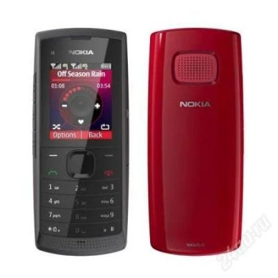 Лот: 2385897. Фото: 1. Корпус Nokia X1-01/X1-00 Красный... Корпуса, клавиатуры, кнопки