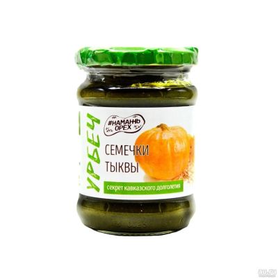 Лот: 13856629. Фото: 1. Урбеч «Семечки тыквы», 250 г. Диетическое питание
