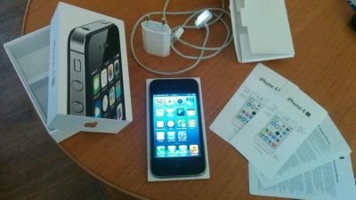 Лот: 6348530. Фото: 1. iPhone 4S 8GB Black В Отличном... Смартфоны