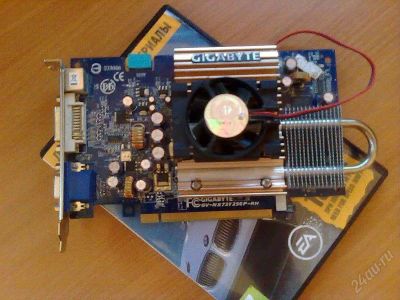 Лот: 129792. Фото: 1. Gigabyite GT 7300. Видеокарты