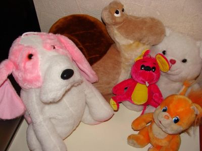 Лот: 3485261. Фото: 1. Игрушки одним лотом... Мягкие