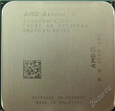 Лот: 991020. Фото: 1. AMD Athlon II X3 440 (определяеться... Процессоры