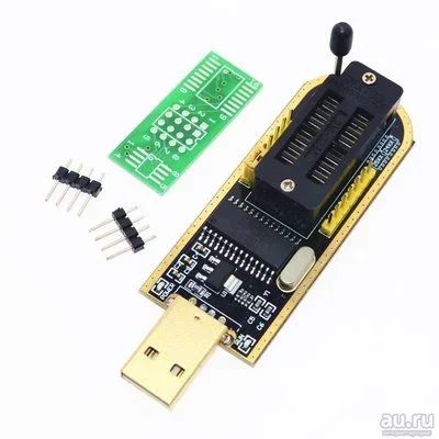 Лот: 11083408. Фото: 1. CH341a Flash Bios USB Программатор... Микроконтроллеры