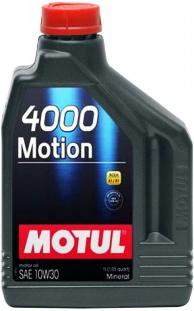 Лот: 12608038. Фото: 1. Motul 4000 Motion Sae 10W-30 2л. Масла, жидкости