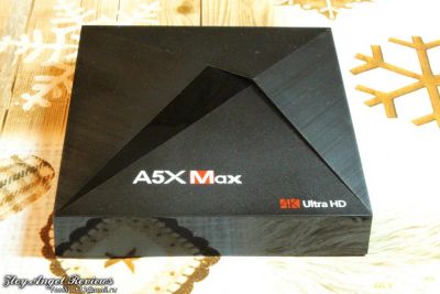 Лот: 10601151. Фото: 1. New! TV Box A5X MAX MID процессор... Медиаплееры