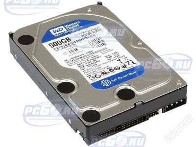 Лот: 201615. Фото: 1. Жесткий диск 500ГБ Western Digital... Жёсткие диски (HDD)