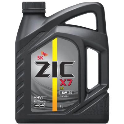 Лот: 25612915. Фото: 1. Масло моторное ZIC X7 5W-30, LS... Масла, жидкости