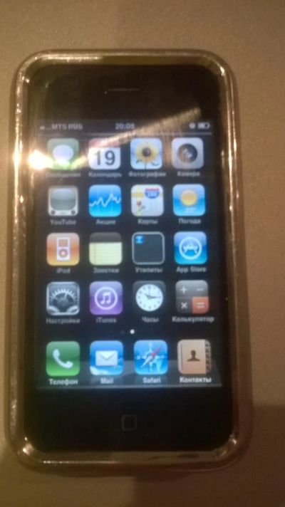 Лот: 4810748. Фото: 1. Продам Iphone 3G 16Gb оригинал... Смартфоны