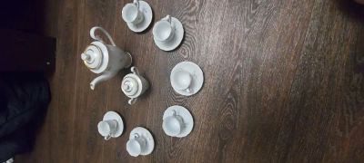 Лот: 24384589. Фото: 1. Сервиз кофейный Северная Корея... Сервизы, наборы посуды