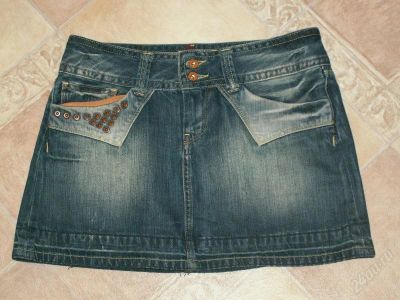 Лот: 74961. Фото: 1. Юбка "Pepe Jeans" джинсовая 44-46. Юбки