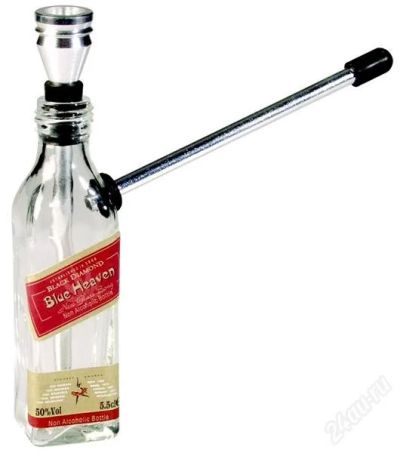 Лот: 1799156. Фото: 1. Подарочный Бонг 15см Glass Bottle... Сувенирные мелочи