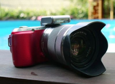 Лот: 15418045. Фото: 1. Фотоаппарат Sony NEX-C3 kit 18-55. Цифровые беззеркальные со сменной оптикой