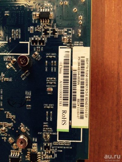 Лот: 9463439. Фото: 1. Radeon HD 5770 512 Мб GDDR5 неисправная. Видеокарты