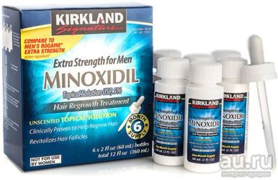 Лот: 9456348. Фото: 1. Миноксидил 5% | Kirkland (Minoxidil... Антисептики, защитные средства, медицинские маски