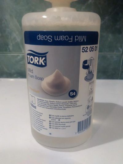 Лот: 7523340. Фото: 1. Картридж с жидким мылом Tork S4... Бытовая химия