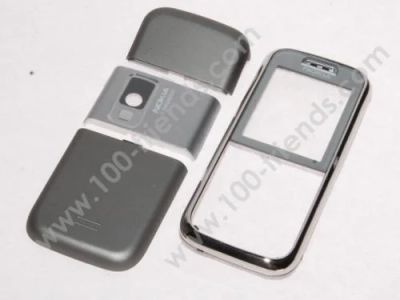 Лот: 3217527. Фото: 1. Корпус Nokia 6233 ориг.(серебро... Корпуса, клавиатуры, кнопки