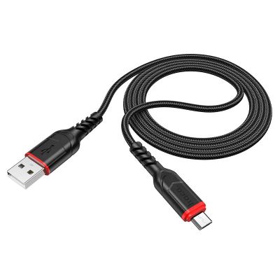 Лот: 20256921. Фото: 1. Кабель MicroUSB(m) - USB(m) HOCO... Дата-кабели, переходники