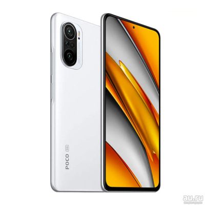 Лот: 17489583. Фото: 1. Poco F3 6/128 Arctic White | 5G... Смартфоны