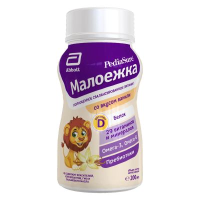 Лот: 23986622. Фото: 1. ПедиаШур малоежка ваниль 200мл. Другое (кормление и уход, гигиена)