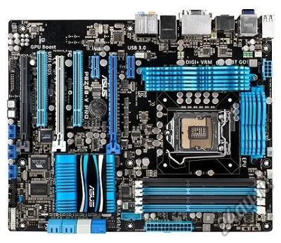 Лот: 7714906. Фото: 1. Материнская плата ASUS P8Z68-V... Материнские платы