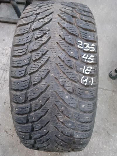 Лот: 21174270. Фото: 1. 1шт 235-45-18 Nokian Hakkapelitta... Шины