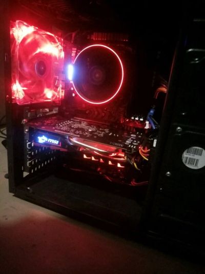 Лот: 12953329. Фото: 1. ПК на Ryzen 1600x, Gtx 1050ti... Компьютеры в сборе