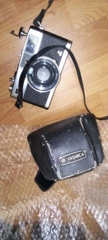 Лот: 19999735. Фото: 1. пленочная дальномерка Yashica... Плёночные дальномерные, шкальные