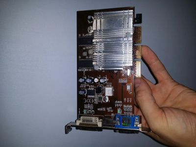 Лот: 14674811. Фото: 1. Nvidia Gforce FX5500 128mb 128bit... Видеокарты
