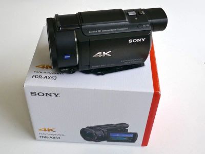 Лот: 10668060. Фото: 1. Sony FDR-AX53. Видеокамеры