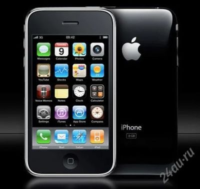 Лот: 1569661. Фото: 1. iphone 3g 16gb black original. Кнопочные мобильные телефоны