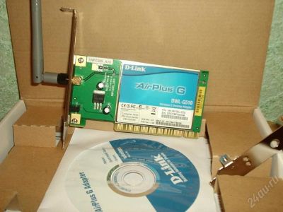 Лот: 42358. Фото: 1. PCI D-LINK-G510 (WI-FI сетевая... Красноярск