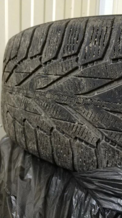 Лот: 14845859. Фото: 1. R19 245-55 Nokian Hakkapelliita... Шины
