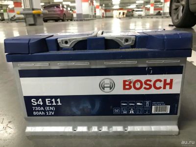Лот: 9210532. Фото: 1. Аккумулятор Bosch s4 efb/12v 80... Аккумуляторы