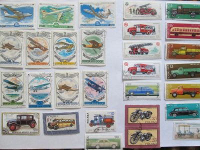 Лот: 5699446. Фото: 1. Марки, на тему "транспорт". Марки