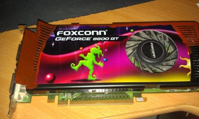 Лот: 4495922. Фото: 1. Видеокарта Foxconn GeForce 8800gt... Видеокарты
